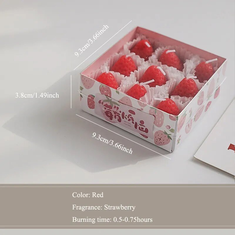 Small Fruits Fragrance Gift Box Candles - Sweet Sentimental GiftsSmall Fruits Fragrance Gift Box CandlesCandlehandcraft decorSweet Sentimental Gifts1005005565570112-9pcs red468378879593389pcs red482717353929