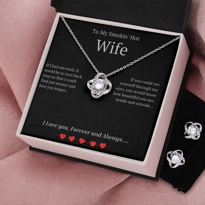 Smokin' Hot Wife Love Lock Necklace - Sweet Sentimental GiftsSmokin' Hot Wife Love Lock NecklaceNecklaceSOFSweet Sentimental GiftsSO-8668543Smokin' Hot Wife Love Lock NecklaceTwo Tone Box068036894291