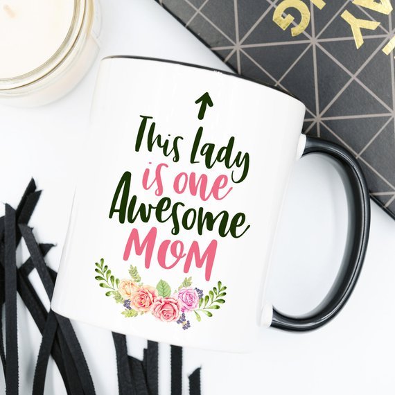 This Lady Is One Awesome Mom - Mother's Day Coffee - Sweet Sentimental GiftsThis Lady Is One Awesome Mom - Mother's Day CoffeeMugsMagenta ShadowSweet Sentimental GiftsBLACKHANDLE11OZThis Lady Is One Awesome Mom - Mother's Day CoffeeBlack Handle 11 oz575398500123