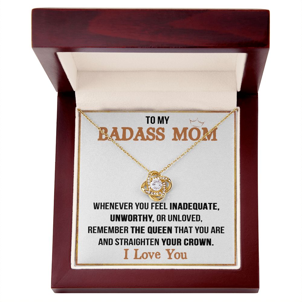 To My Badass Mom! - Sweet Sentimental GiftsTo My Badass Mom!NecklaceSOFSweet Sentimental GiftsSO-9421053To My Badass Mom!Luxury Box18K Yellow Gold Finish581098643299