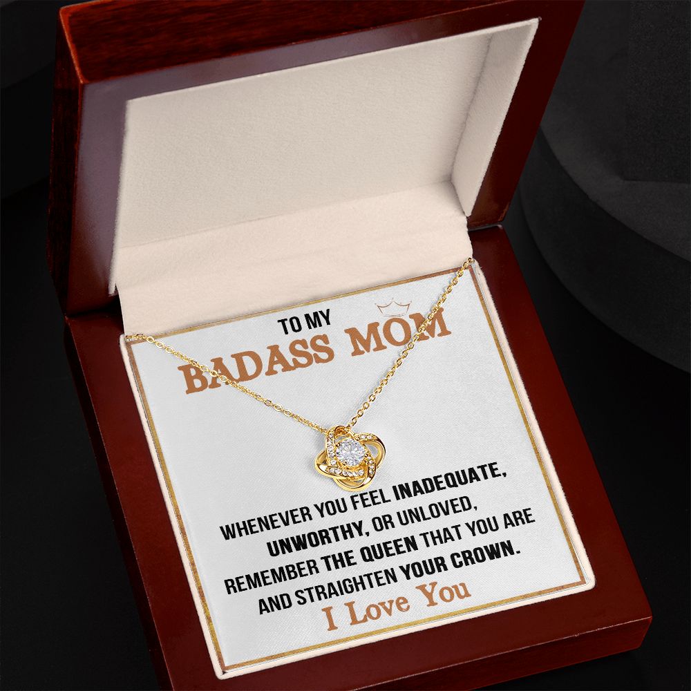 To My Badass Mom! - Sweet Sentimental GiftsTo My Badass Mom!NecklaceSOFSweet Sentimental GiftsSO-9421053To My Badass Mom!Luxury Box18K Yellow Gold Finish581098643299
