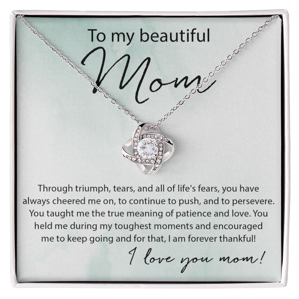 To My Beautiful Mom, I Love You Mom - Sweet Sentimental GiftsTo My Beautiful Mom, I Love You MomNecklaceSOFSweet Sentimental GiftsSO-9420635To My Beautiful Mom, I Love You MomStandard Box14K White Gold Finish608858401705