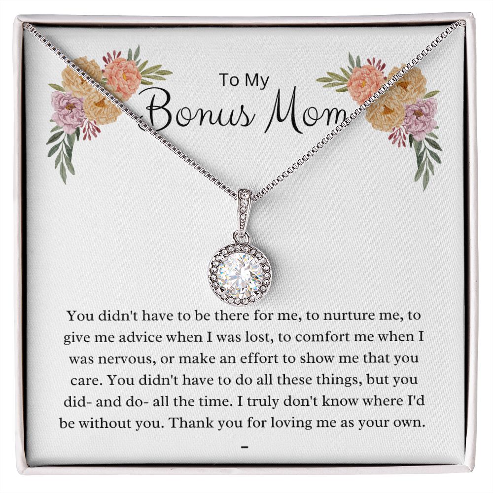 To My Bonus Mom Necklace - Sweet Sentimental GiftsTo My Bonus Mom NecklaceNecklaceSOFSweet Sentimental GiftsSO-8048676To My Bonus Mom NecklaceTwo Tone Box133329695487
