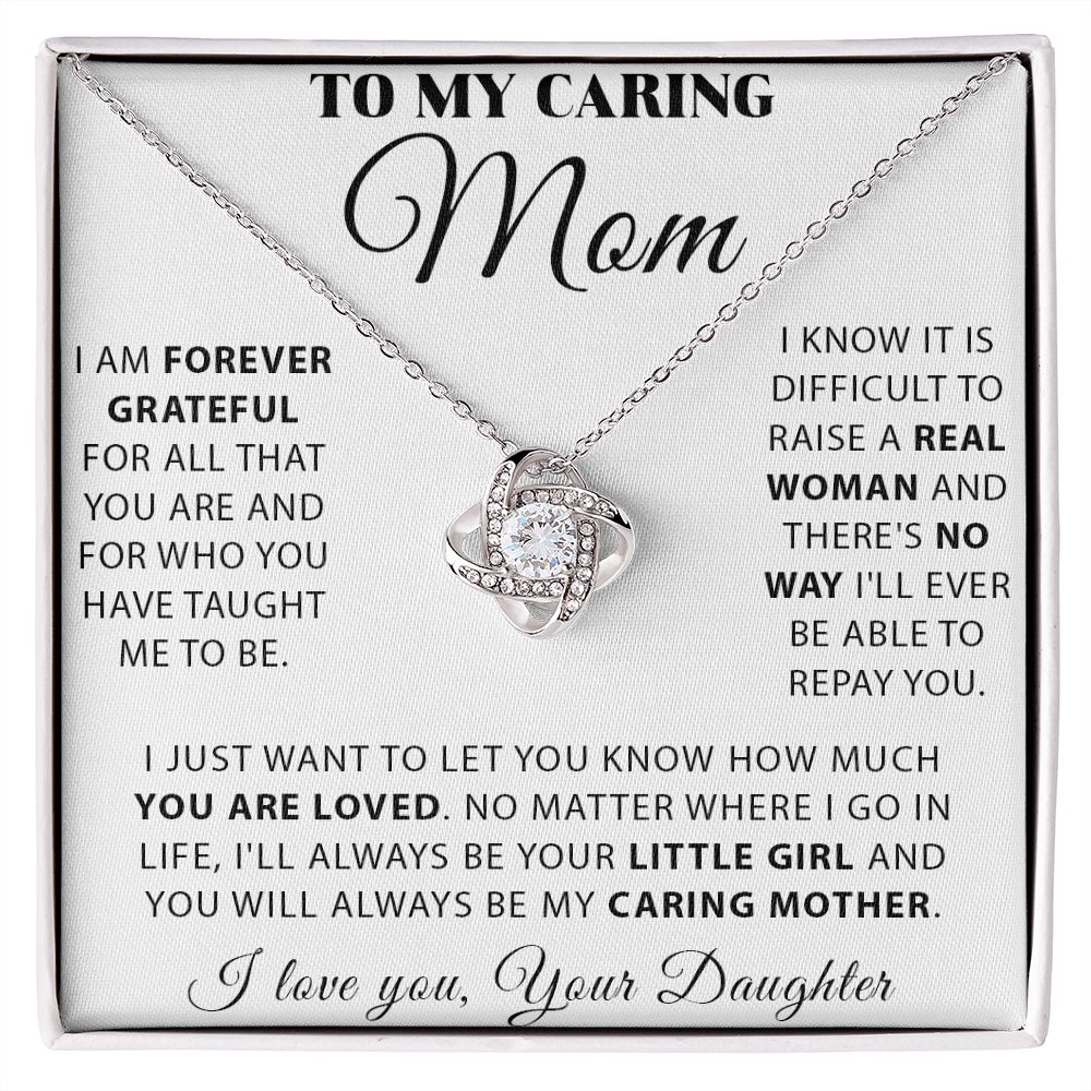 To My Caring Mom - Sweet Sentimental GiftsTo My Caring MomNecklaceSOFSweet Sentimental GiftsSO-9420901To My Caring MomStandard Box14K White Gold Finish370739145212