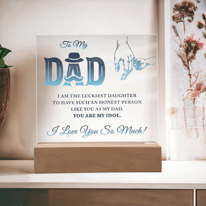 To My Dad Father's Day Square Acrylic Plaque - Sweet Sentimental GiftsTo My Dad Father's Day Square Acrylic PlaqueFashion PlaqueSOFSweet Sentimental GiftsSO-10644080To My Dad Father's Day Square Acrylic PlaqueWooden Base116063064542