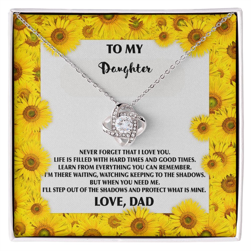 To My Daughter, Love Dad - Sweet Sentimental GiftsTo My Daughter, Love DadNecklaceSOFSweet Sentimental GiftsSO-9421199To My Daughter, Love DadStandard Box14K White Gold Finish818922688349