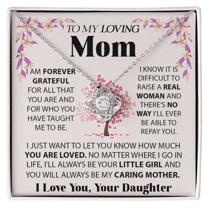 To My Loving Mom, You Are Loved - Sweet Sentimental GiftsTo My Loving Mom, You Are LovedNecklaceSOFSweet Sentimental GiftsSO-9421046To My Loving Mom, You Are LovedStandard Box14K White Gold Finish926902990891