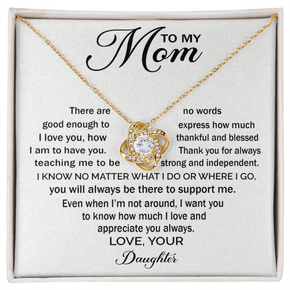 To My Mom , Love Your Daughter! - Sweet Sentimental GiftsTo My Mom , Love Your Daughter!NecklaceSOFSweet Sentimental GiftsSO-9420594To My Mom , Love Your Daughter!Standard Box18K Yellow Gold Finish596580839319