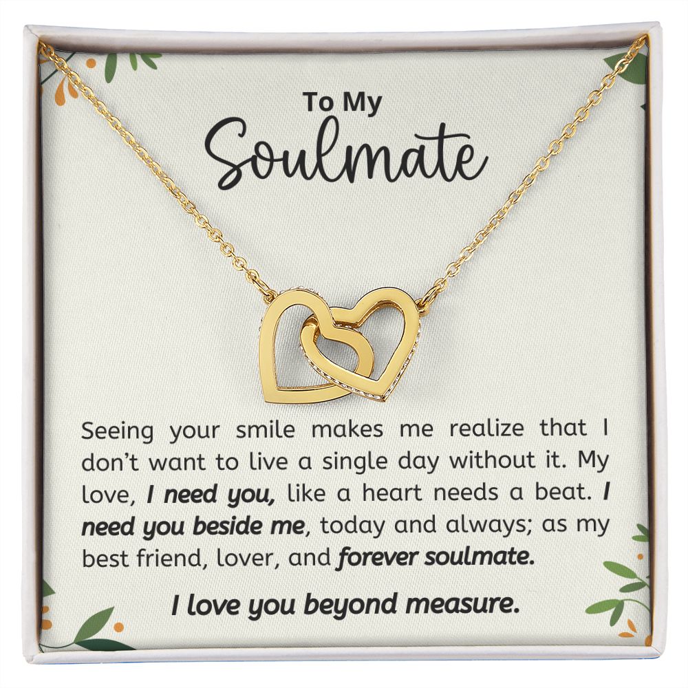 To My Soulmate - Beyond Measure - Sweet Sentimental GiftsTo My Soulmate - Beyond MeasureNecklaceSOFSweet Sentimental GiftsSO-9278937To My Soulmate - Beyond MeasureStandard Box18K Yellow Gold Finish231277646664