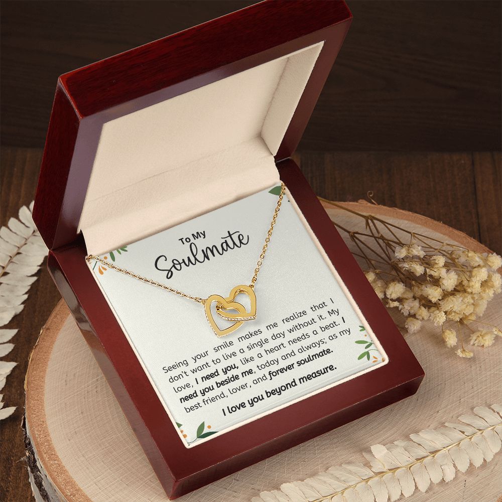 To My Soulmate - Beyond Measure - Sweet Sentimental GiftsTo My Soulmate - Beyond MeasureNecklaceSOFSweet Sentimental GiftsSO-9278939To My Soulmate - Beyond MeasureLuxury Box18K Yellow Gold Finish624637375203