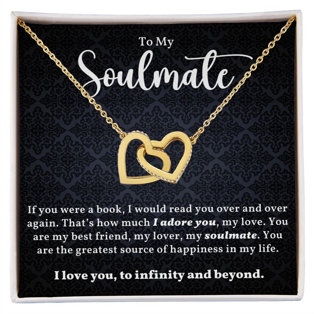 To My Soulmate - I adore you - Sweet Sentimental GiftsTo My Soulmate - I adore youNecklaceSOFSweet Sentimental GiftsSO-9363561To My Soulmate - I adore youStandard Box18K Yellow Gold Finish830388250281