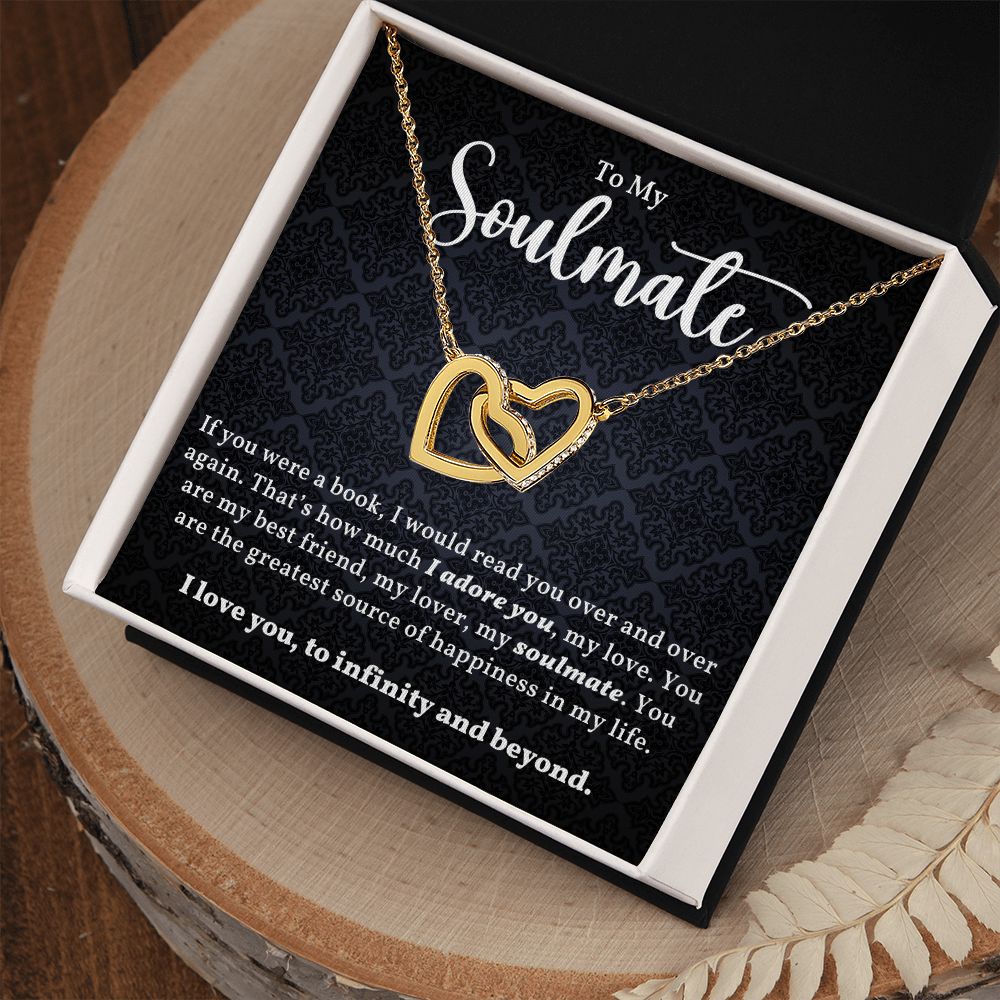 To My Soulmate - I adore you - Sweet Sentimental GiftsTo My Soulmate - I adore youNecklaceSOFSweet Sentimental GiftsSO-9363561To My Soulmate - I adore youStandard Box18K Yellow Gold Finish830388250281