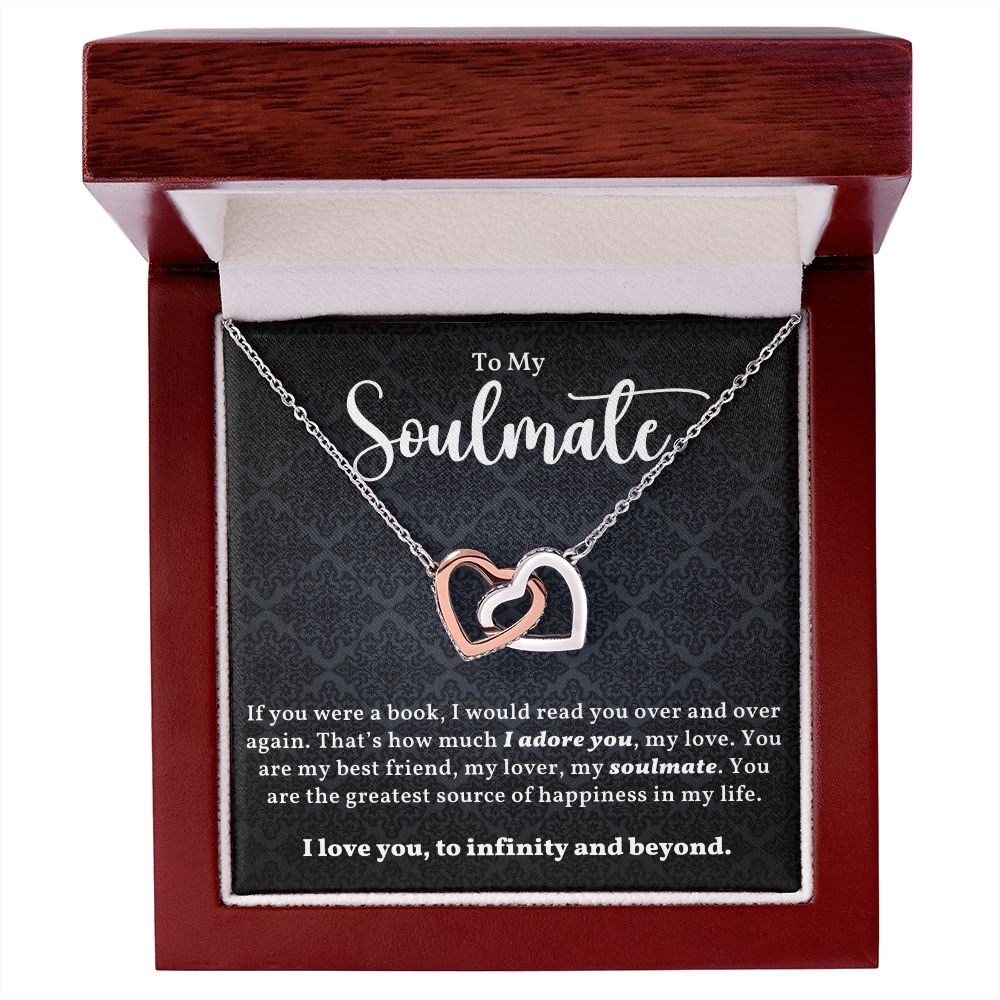 To My Soulmate - I adore you - Sweet Sentimental GiftsTo My Soulmate - I adore youNecklaceSOFSweet Sentimental GiftsSO-9363562To My Soulmate - I adore youLuxury BoxPolished Stainless Steel & Rose Gold Finish578520959387