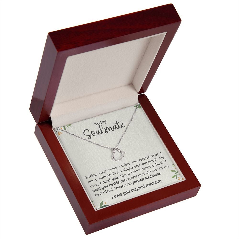 To My Soulmate - Infinity & Beyond - Sweet Sentimental GiftsTo My Soulmate - Infinity & BeyondNecklaceSOFSweet Sentimental GiftsSO-9277988To My Soulmate - Infinity & BeyondLuxury BoxPolished Stainless Steel & Rose Gold Finish262123434333