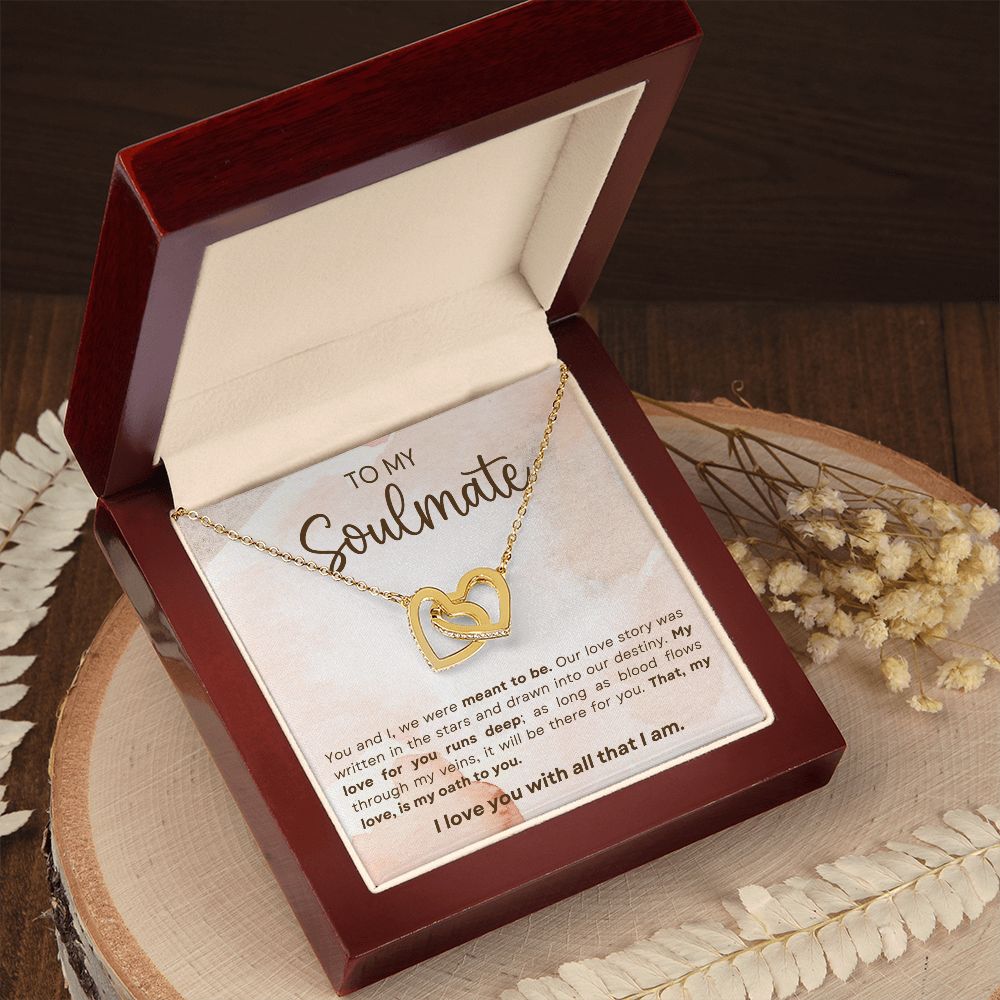 To My Soulmate - Meant to Be - Sweet Sentimental GiftsTo My Soulmate - Meant to BeNecklaceSOFSweet Sentimental GiftsSO-9277390To My Soulmate - Meant to BeStandard BoxPolished Stainless Steel & Rose Gold Finish870868595273