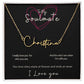 To My Soulmate - Name - Sweet Sentimental GiftsTo My Soulmate - NameNecklaceSOFSweet Sentimental GiftsSO-9287878To My Soulmate - NameStandard BoxGold Finish Over Stainless Steel527586623770