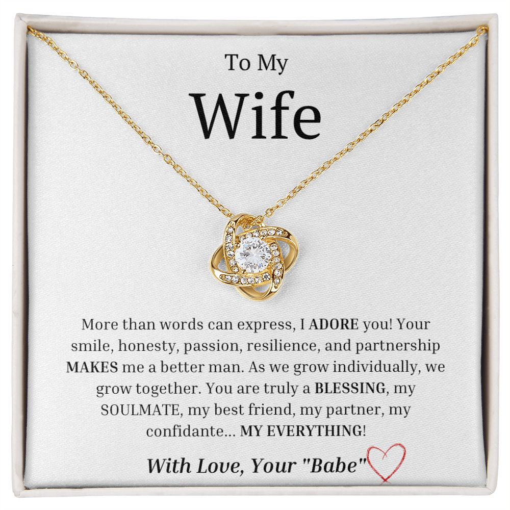 Wife Love Lock Necklace - Sweet Sentimental GiftsWife Love Lock NecklaceNecklaceSOFSweet Sentimental GiftsSO-8668407Wife Love Lock NecklaceStandard Box18K Yellow Gold Finish504971735348