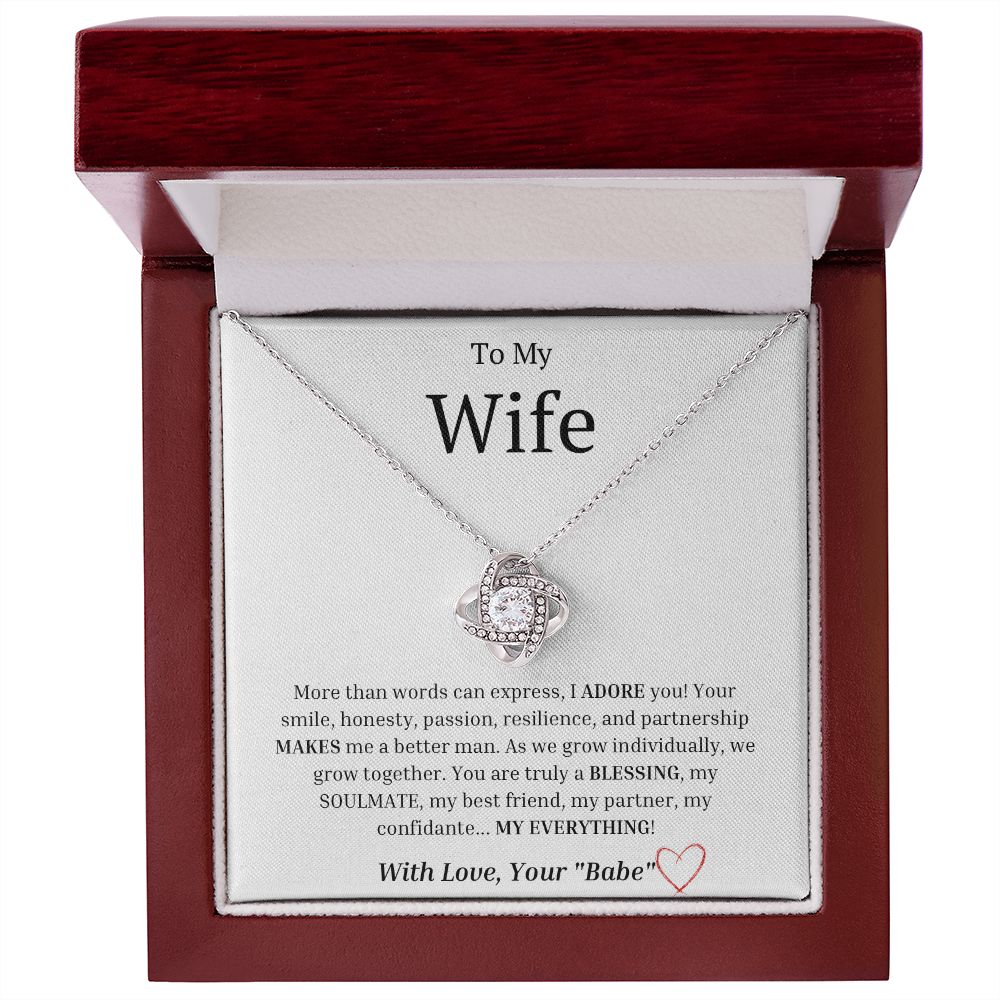 Wife Love Lock Necklace - Sweet Sentimental GiftsWife Love Lock NecklaceNecklaceSOFSweet Sentimental GiftsSO-8668408Wife Love Lock NecklaceLuxury Box14K White Gold Finish197726254920