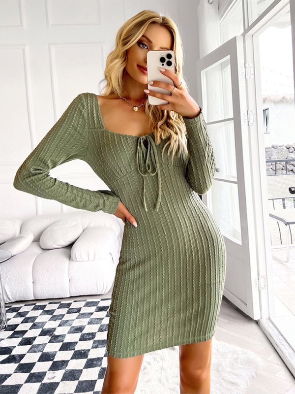 Women’s Ribbed Pullover Styling Curve Hugging Mini Dress - Sweet Sentimental GiftsWomen’s Ribbed Pullover Styling Curve Hugging Mini DresskakacloSweet Sentimental GiftsFSZW07729_G_S_NUBWomen’s Ribbed Pullover Styling Curve Hugging Mini DressSGreen611522209644